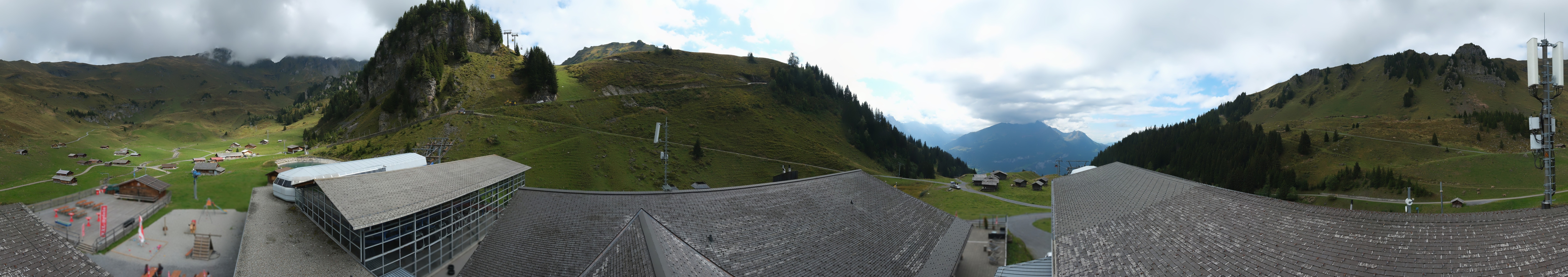 Archived image Webcam Maegisalp Meiringen Hasliberg Roundshot