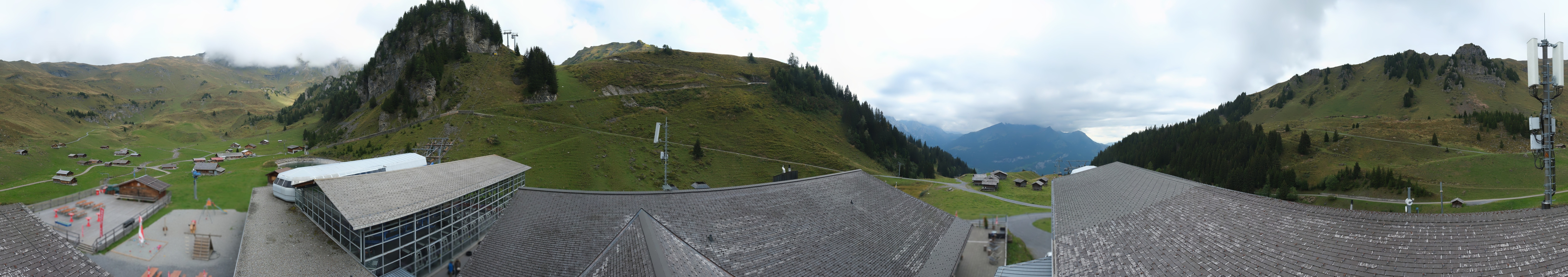 Archived image Webcam Maegisalp Meiringen Hasliberg Roundshot