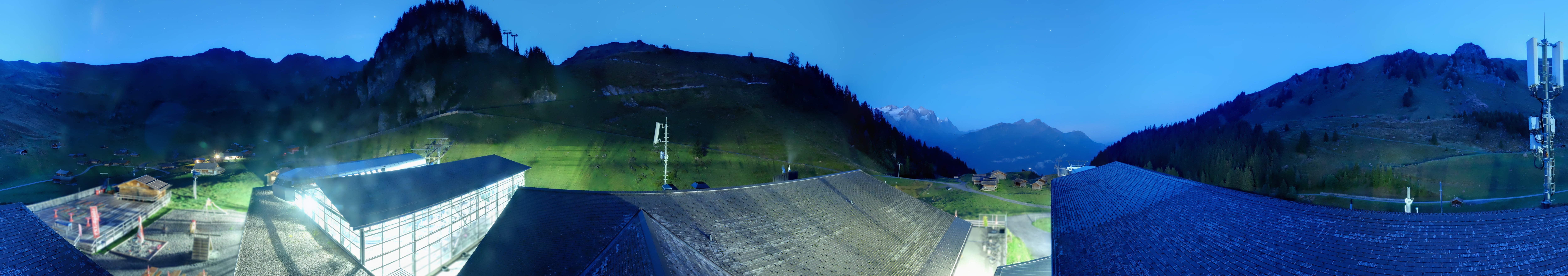 Archived image Webcam Maegisalp Meiringen Hasliberg Roundshot