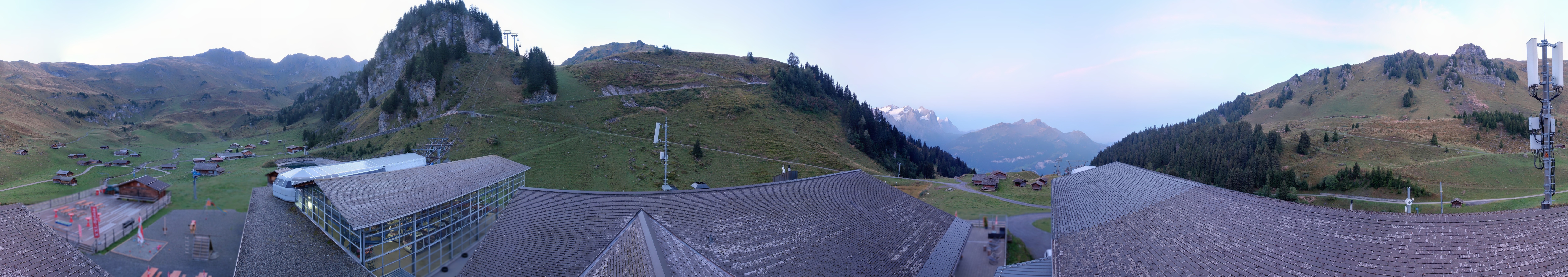 Archived image Webcam Maegisalp Meiringen Hasliberg Roundshot