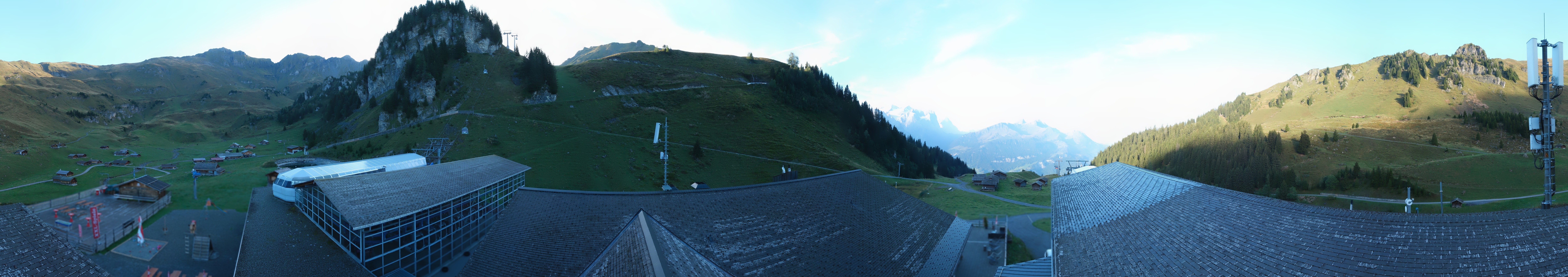 Archived image Webcam Maegisalp Meiringen Hasliberg Roundshot