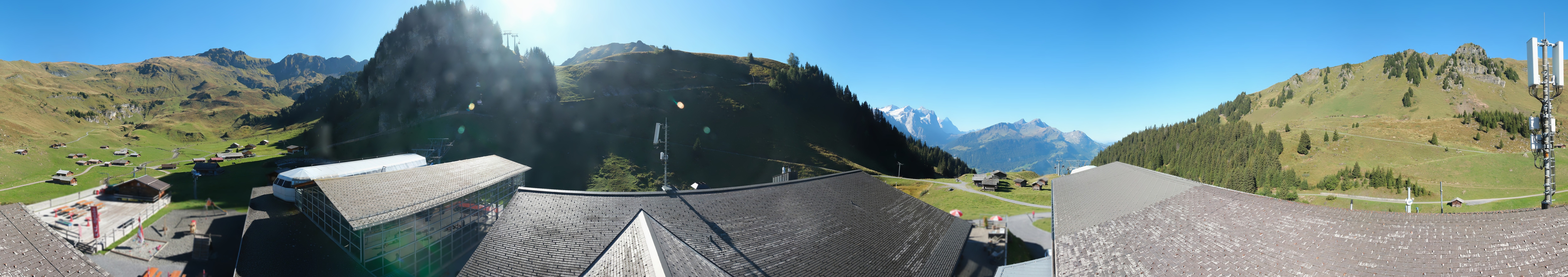Archived image Webcam Maegisalp Meiringen Hasliberg Roundshot