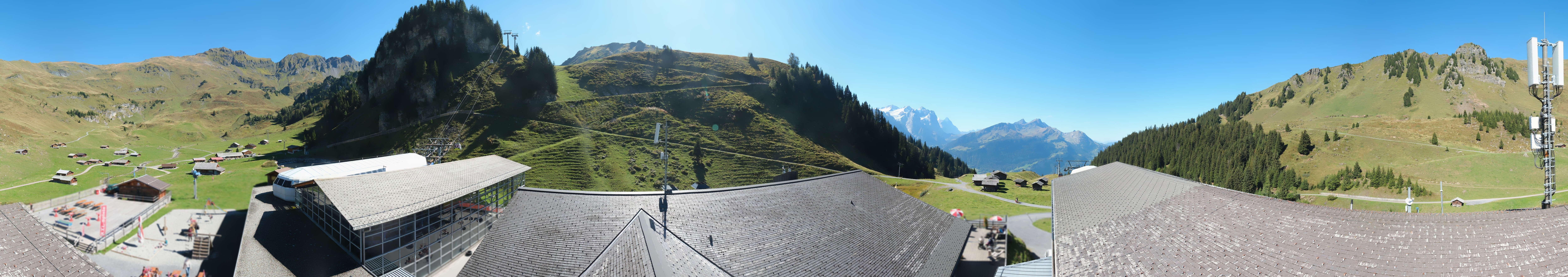 Archived image Webcam Maegisalp Meiringen Hasliberg Roundshot