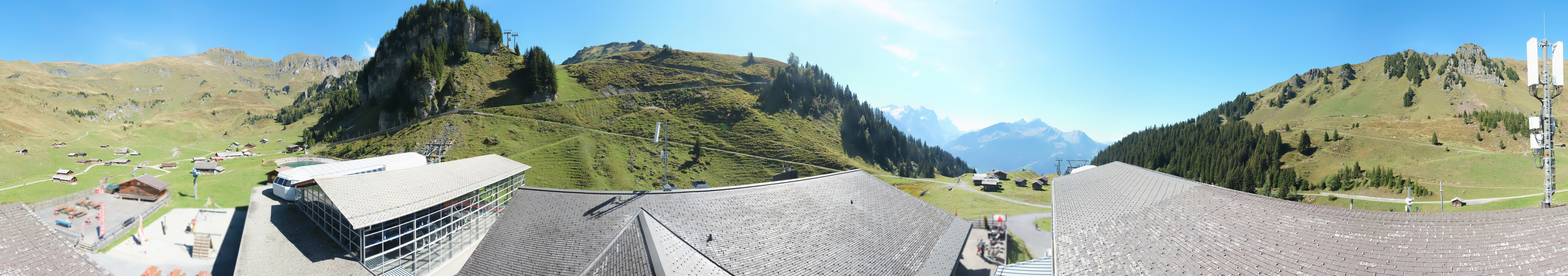 Archived image Webcam Maegisalp Meiringen Hasliberg Roundshot