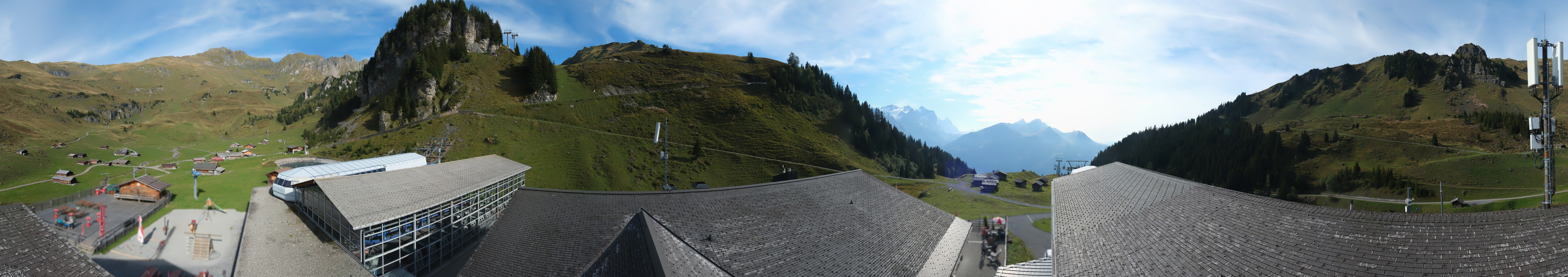 Archived image Webcam Maegisalp Meiringen Hasliberg Roundshot