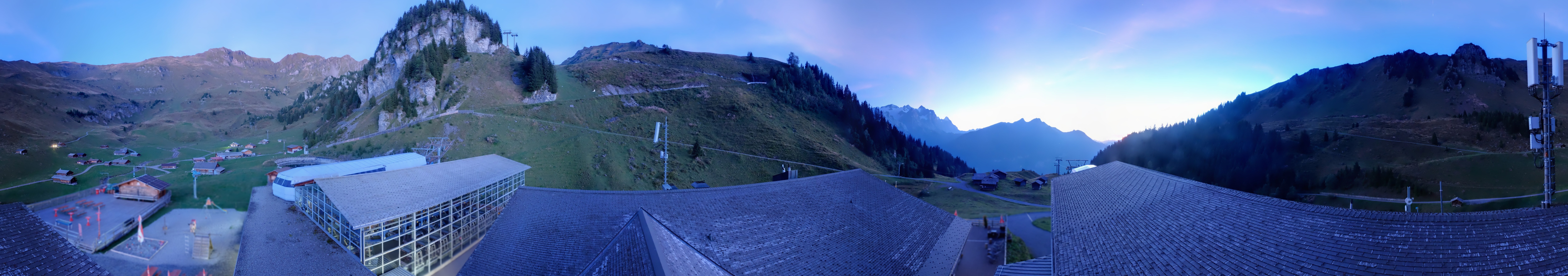 Archived image Webcam Maegisalp Meiringen Hasliberg Roundshot
