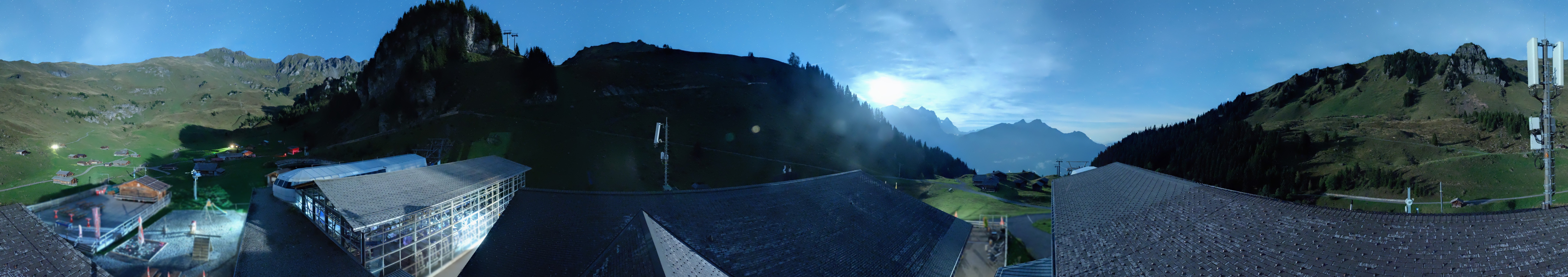 Archived image Webcam Maegisalp Meiringen Hasliberg Roundshot