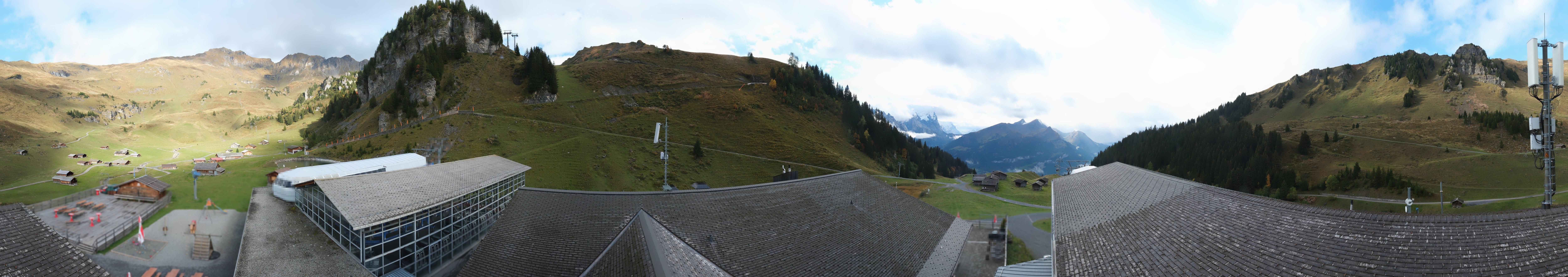 Archived image Webcam Maegisalp Meiringen Hasliberg Roundshot