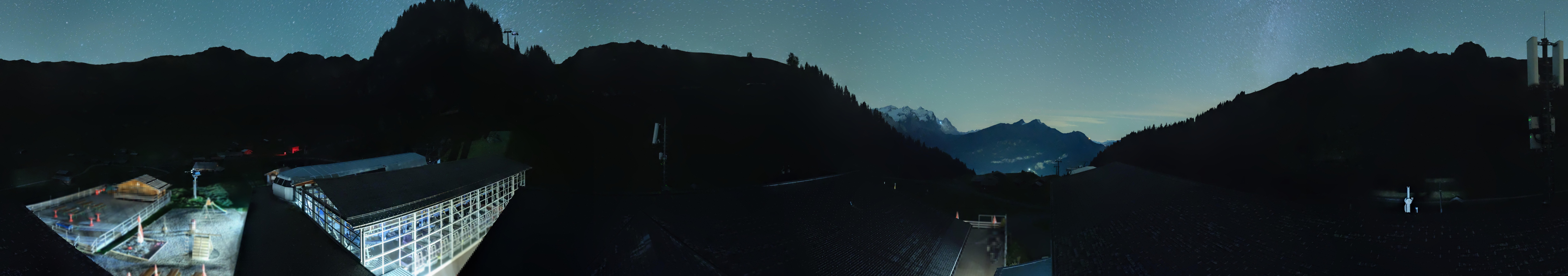Archived image Webcam Maegisalp Meiringen Hasliberg Roundshot