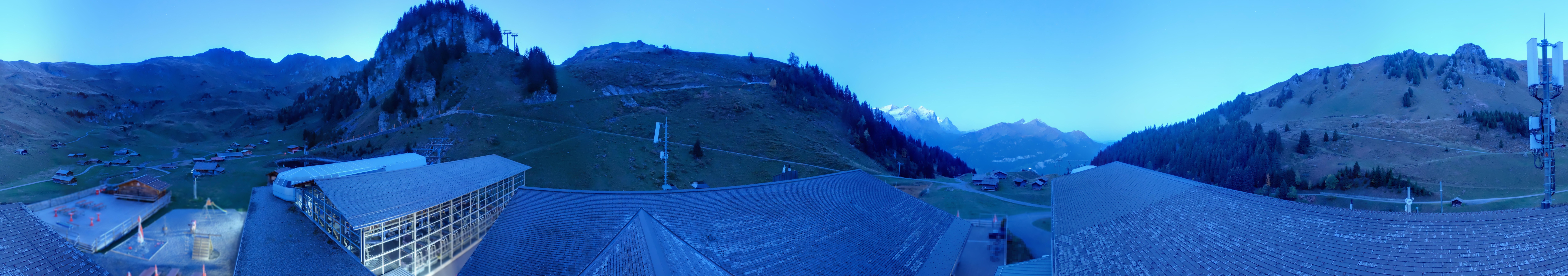 Archived image Webcam Maegisalp Meiringen Hasliberg Roundshot