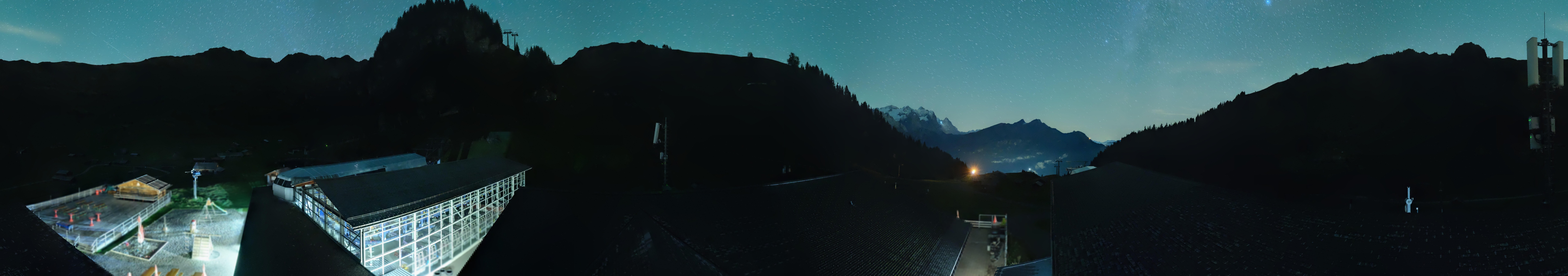 Archived image Webcam Maegisalp Meiringen Hasliberg Roundshot