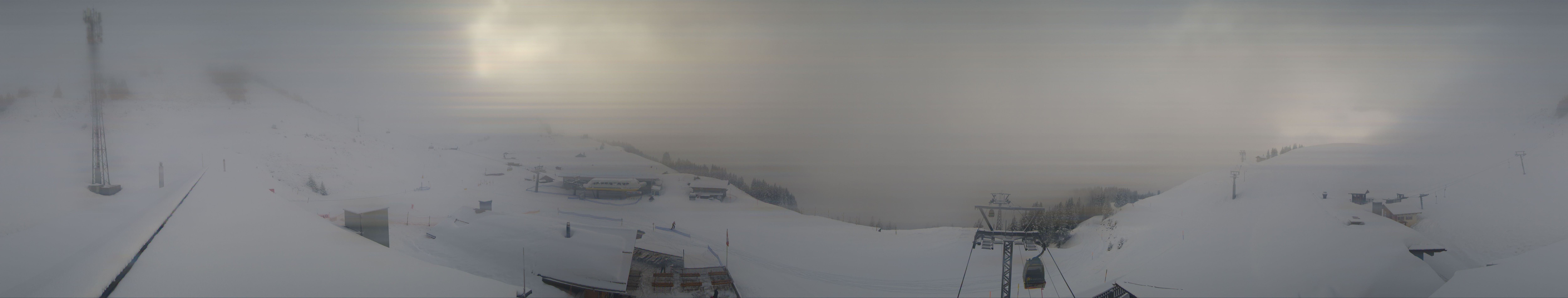 Archived image Webcam Roundshot Meiringen Hasliberg Mid-Station Kaeserstatt