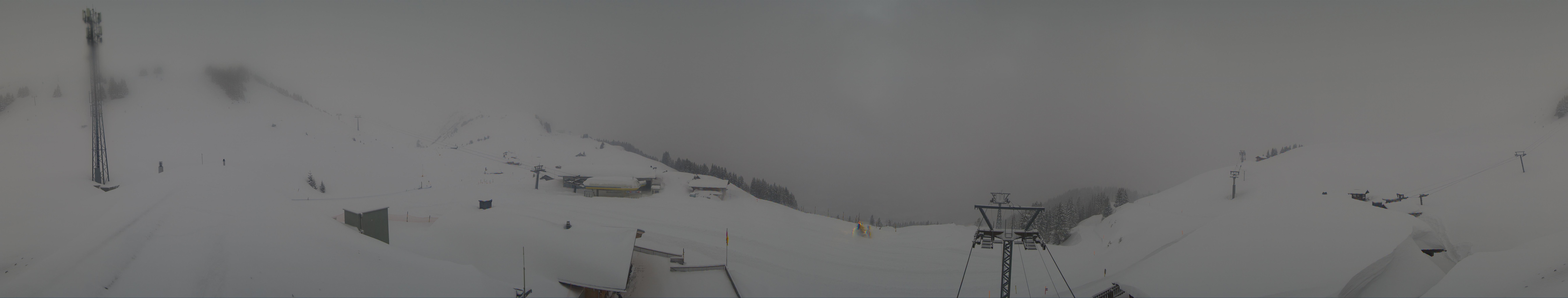 Archived image Webcam Roundshot Meiringen Hasliberg Mid-Station Kaeserstatt