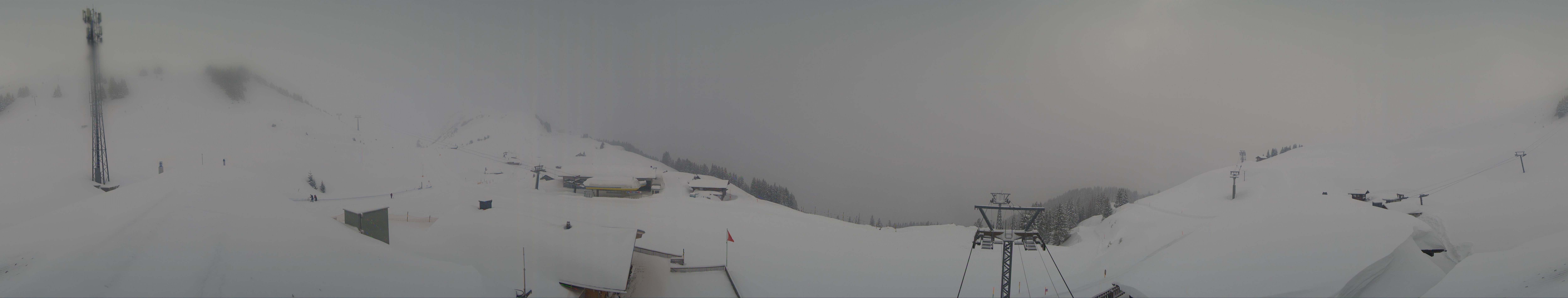 Archived image Webcam Roundshot Meiringen Hasliberg Mid-Station Kaeserstatt