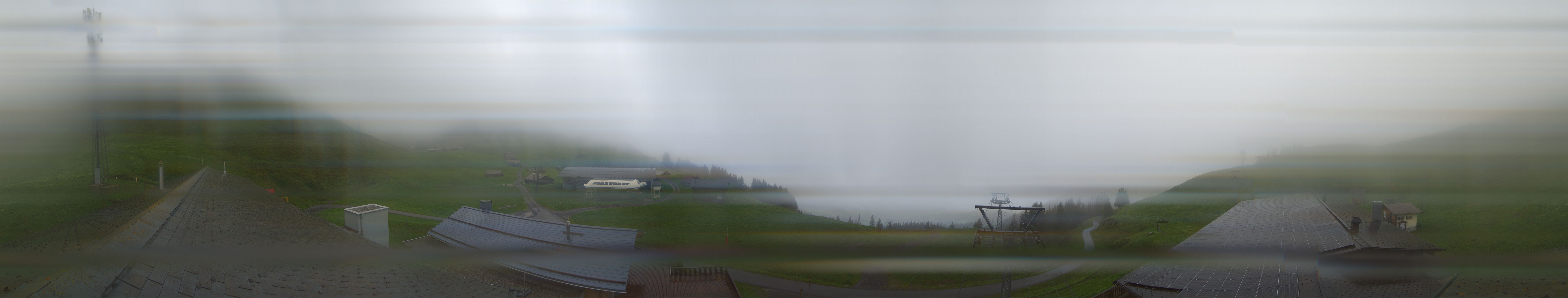 Archiv Foto Webcam Panoramacam Meiringen Hasliberg Mittelstation Käserstatt