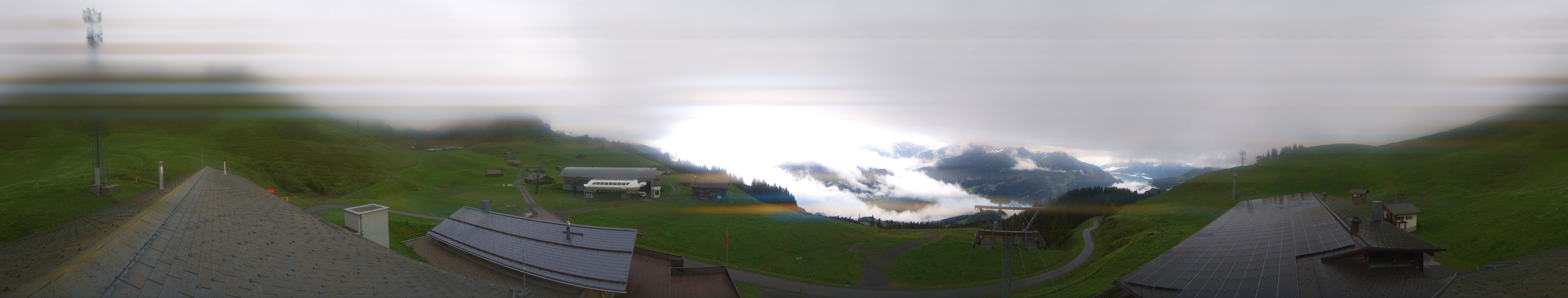Archiv Foto Webcam Panoramacam Meiringen Hasliberg Mittelstation Käserstatt