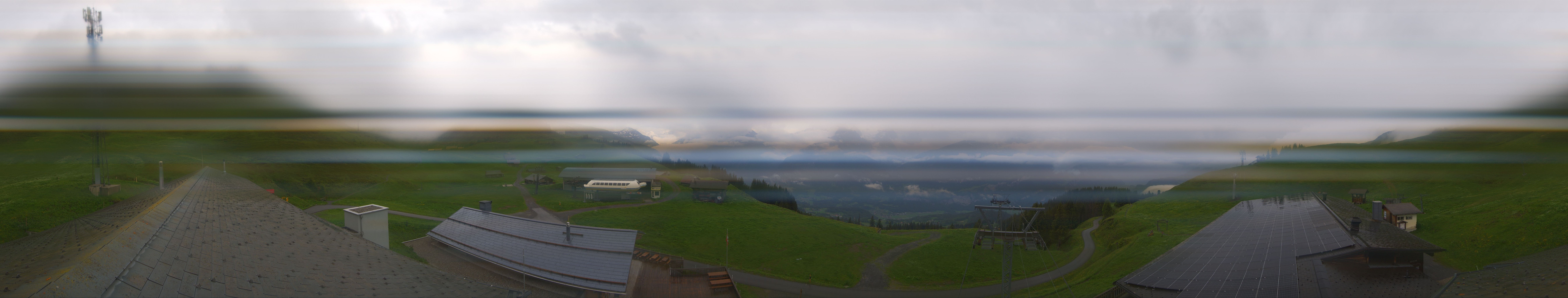 Archiv Foto Webcam Panoramacam Meiringen Hasliberg Mittelstation Käserstatt