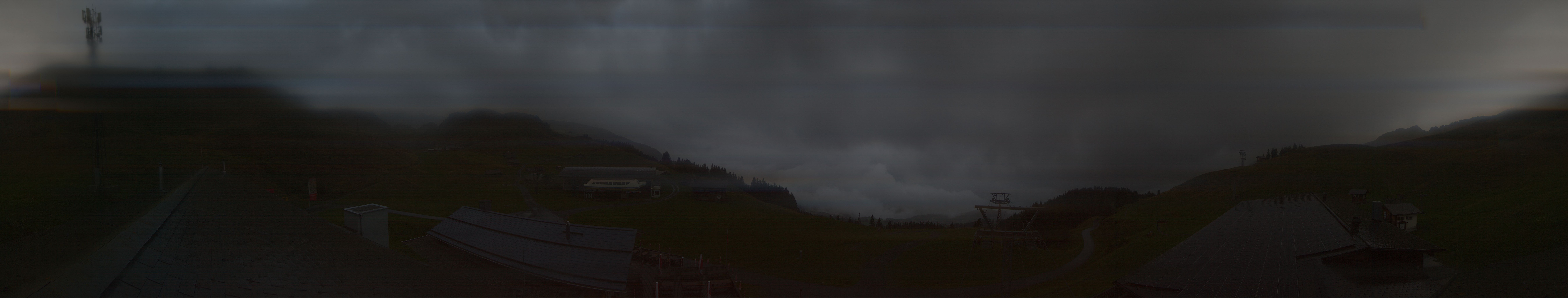 Archived image Webcam Roundshot Meiringen Hasliberg Mid-Station Kaeserstatt