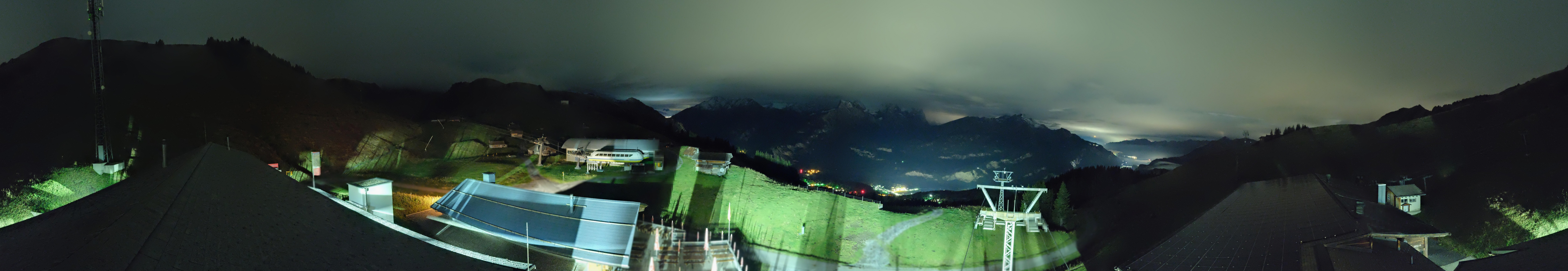 Archived image Webcam Roundshot Meiringen Hasliberg Mid-Station Kaeserstatt