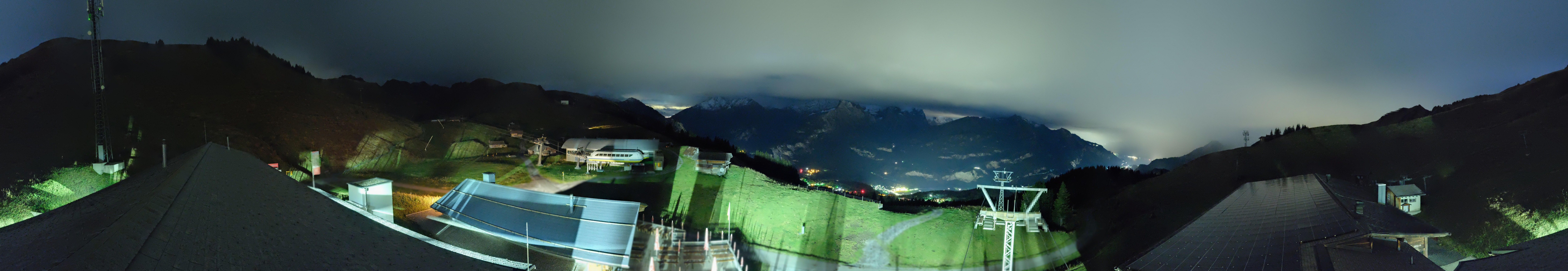 Archived image Webcam Roundshot Meiringen Hasliberg Mid-Station Kaeserstatt