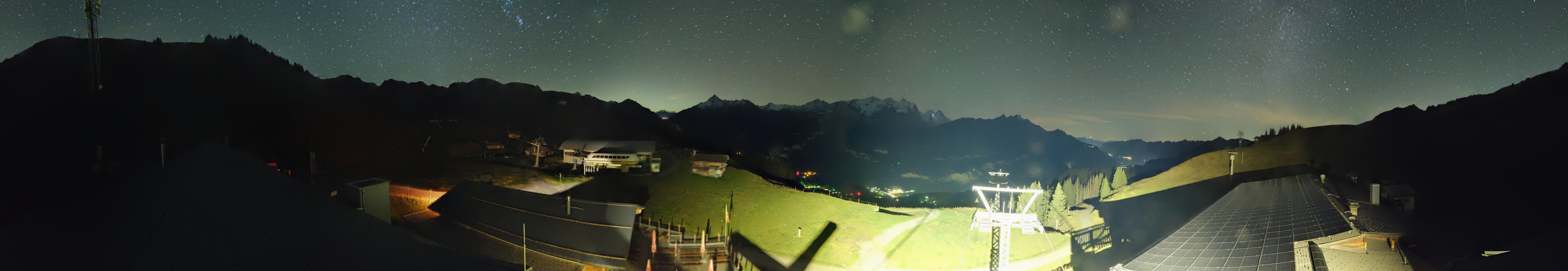 Archiv Foto Webcam Panoramacam Meiringen Hasliberg Mittelstation Käserstatt
