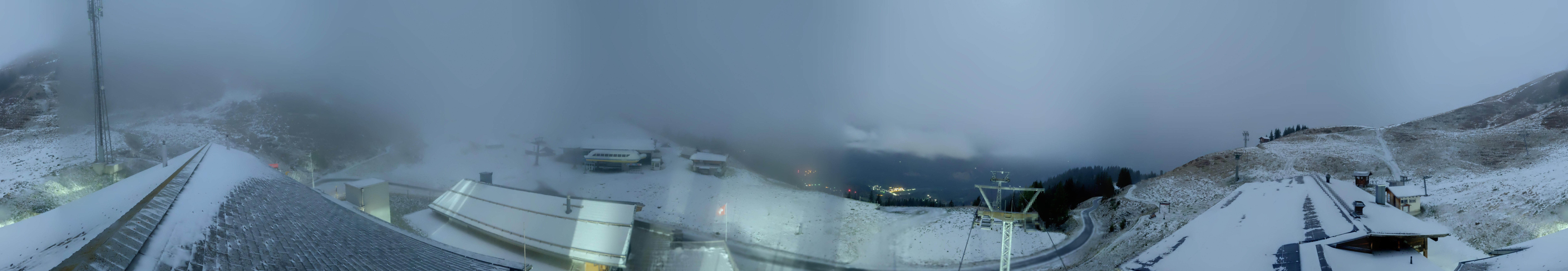 Archiv Foto Webcam Panoramacam Meiringen Hasliberg Mittelstation Käserstatt