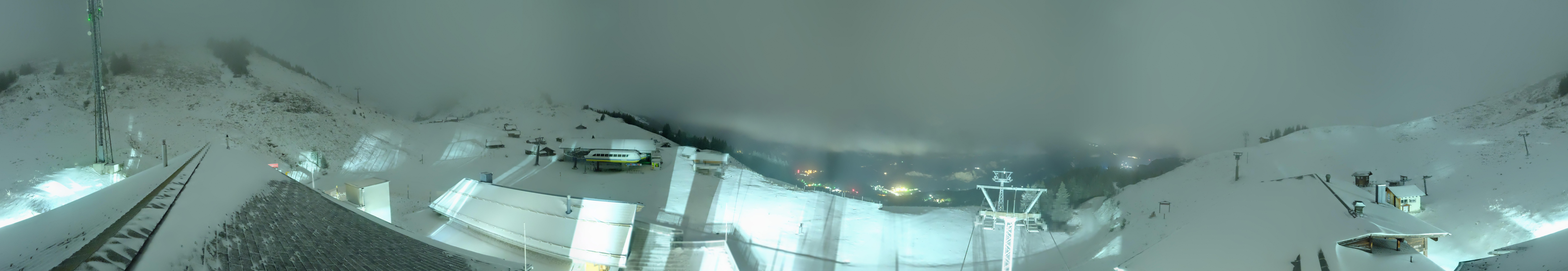 Archiv Foto Webcam Panoramacam Meiringen Hasliberg Mittelstation Käserstatt