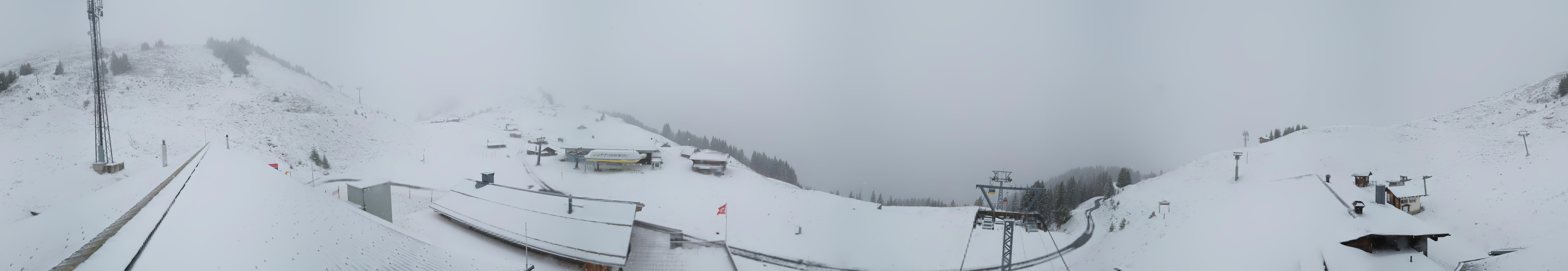 Archiv Foto Webcam Panoramacam Meiringen Hasliberg Mittelstation Käserstatt