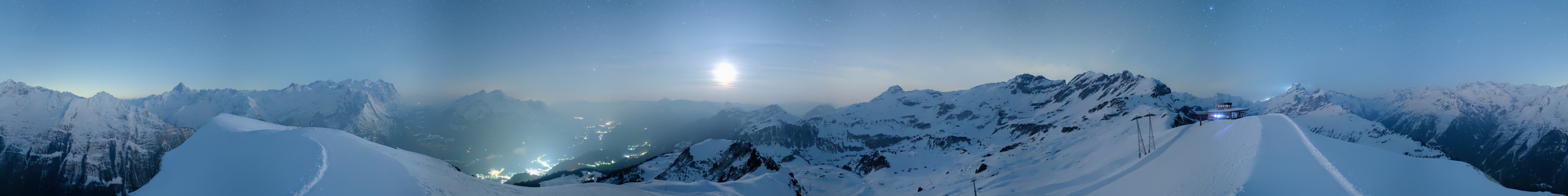 Archived image Webcam Roundshot Meiringen Hasliberg Alpen Tower