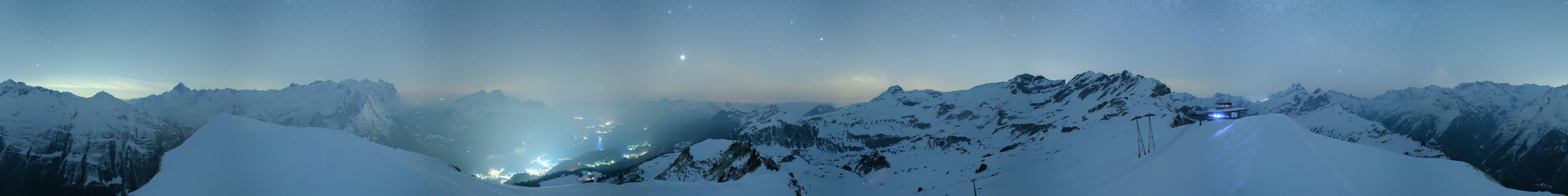 Archived image Webcam Roundshot Meiringen Hasliberg Alpen Tower