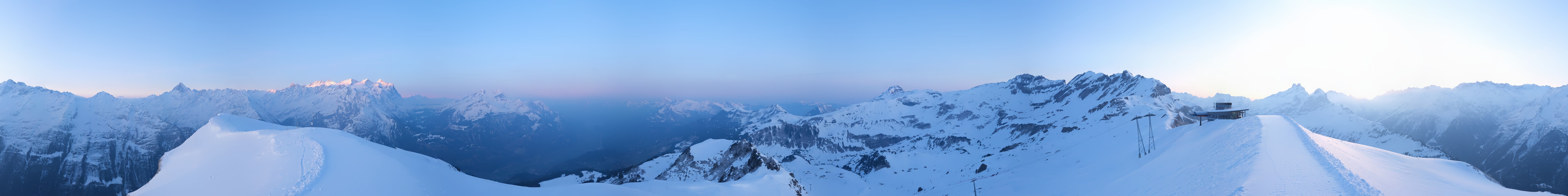 Archived image Webcam Roundshot Meiringen Hasliberg Alpen Tower
