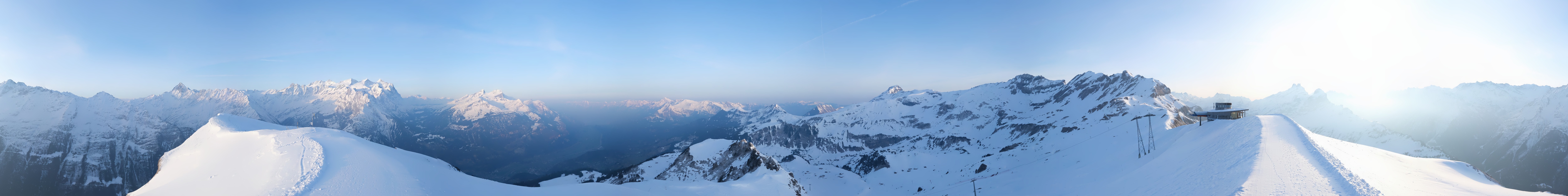 Archived image Webcam Roundshot Meiringen Hasliberg Alpen Tower