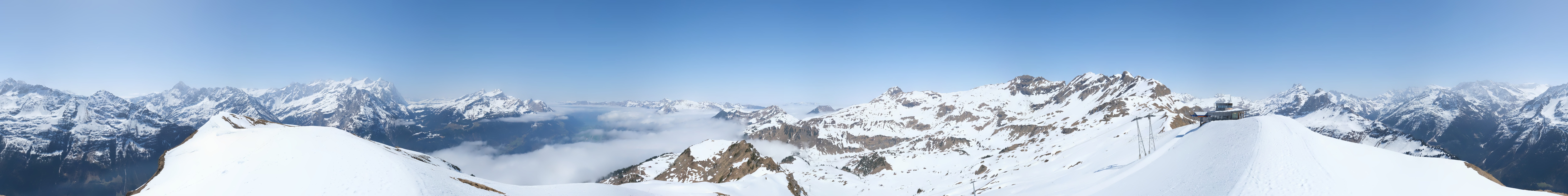 Archived image Webcam Roundshot Meiringen Hasliberg Alpen Tower