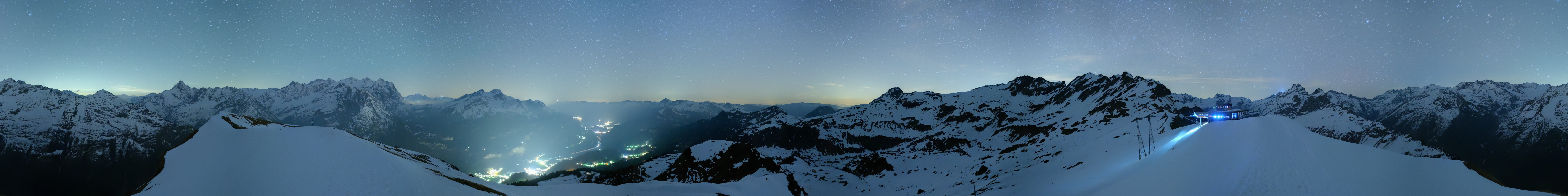 Archived image Webcam Roundshot Meiringen Hasliberg Alpen Tower