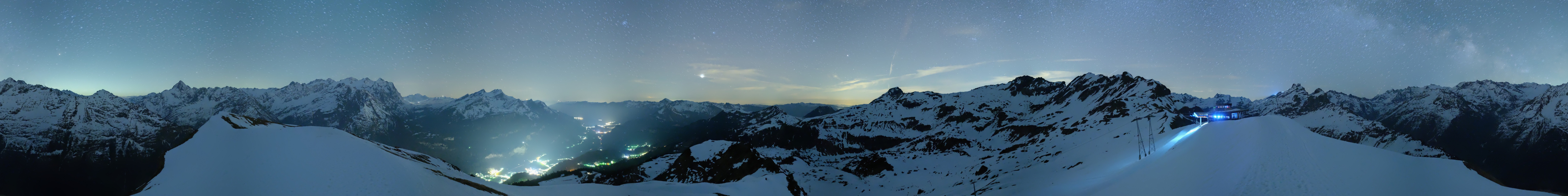 Archived image Webcam Roundshot Meiringen Hasliberg Alpen Tower