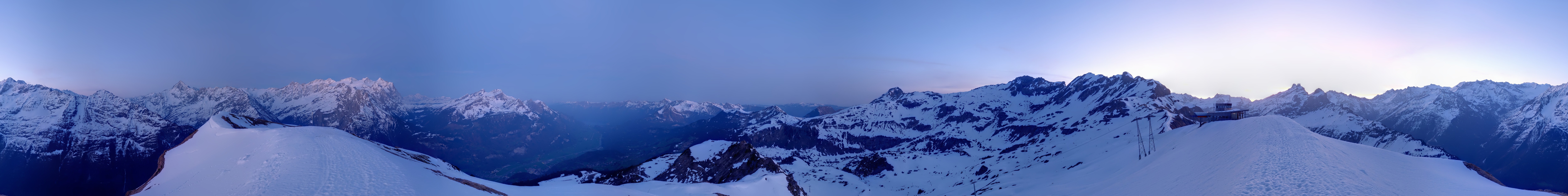 Archived image Webcam Roundshot Meiringen Hasliberg Alpen Tower