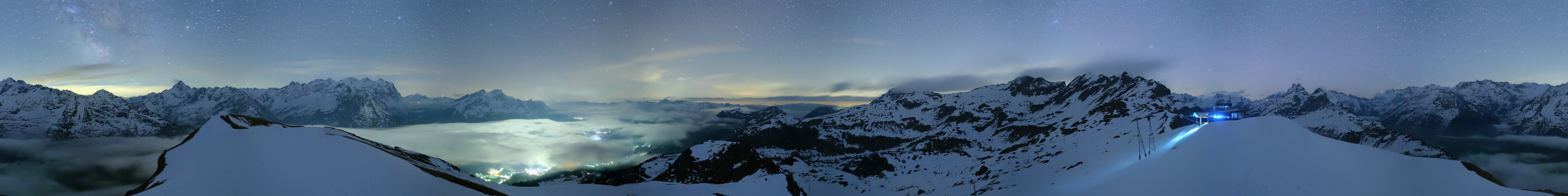 Archived image Webcam Roundshot Meiringen Hasliberg Alpen Tower