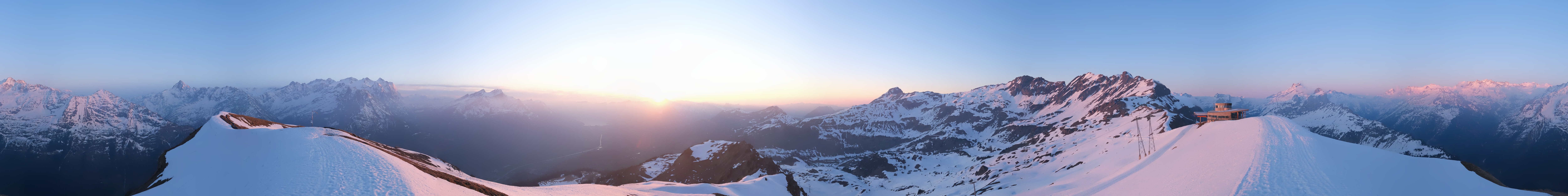 Archiv Foto Webcam Meiringen Hasliberg Alpen Tower