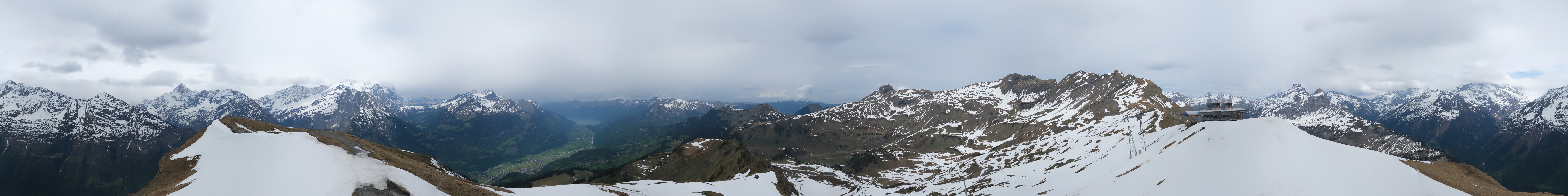 Archived image Webcam Roundshot Meiringen Hasliberg Alpen Tower