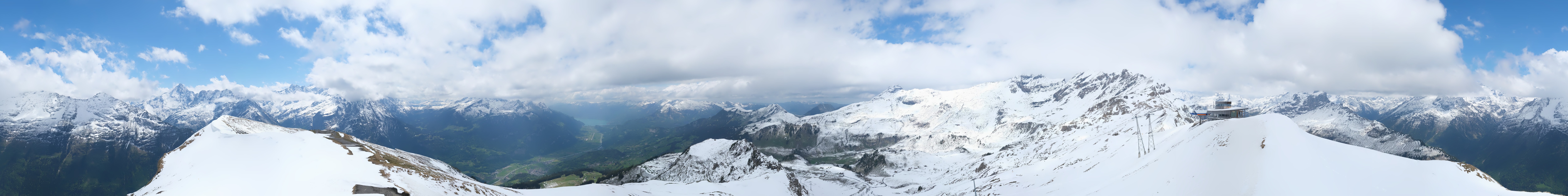 Archiv Foto Webcam Meiringen Hasliberg Alpen Tower
