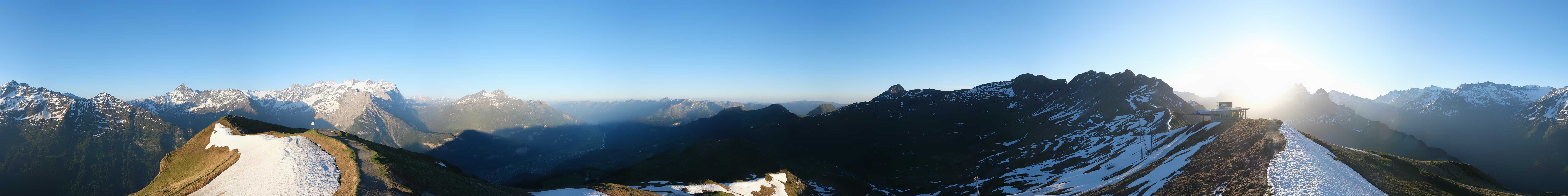 Archived image Webcam Roundshot Meiringen Hasliberg Alpen Tower
