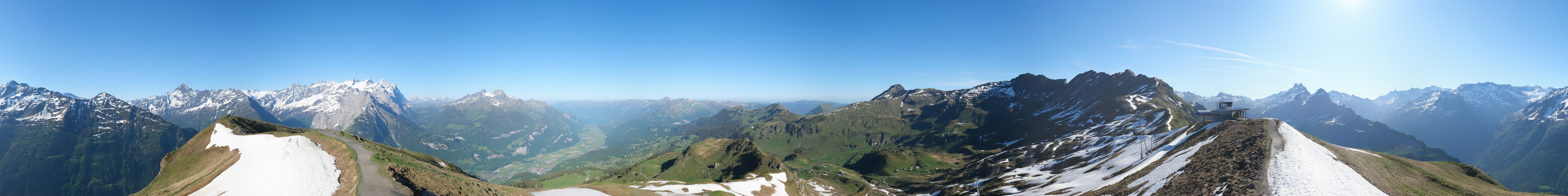 Archived image Webcam Roundshot Meiringen Hasliberg Alpen Tower