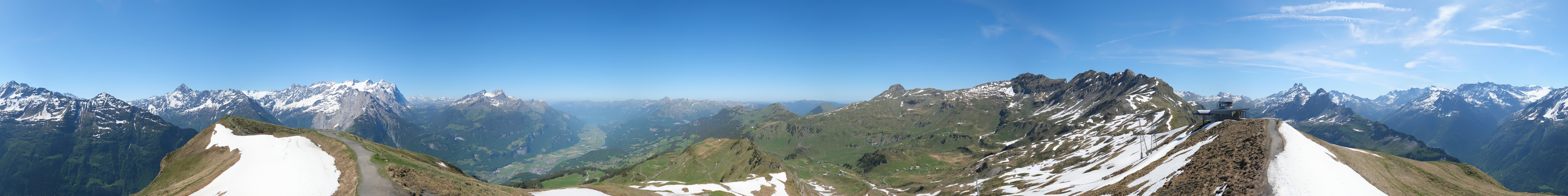 Archived image Webcam Roundshot Meiringen Hasliberg Alpen Tower
