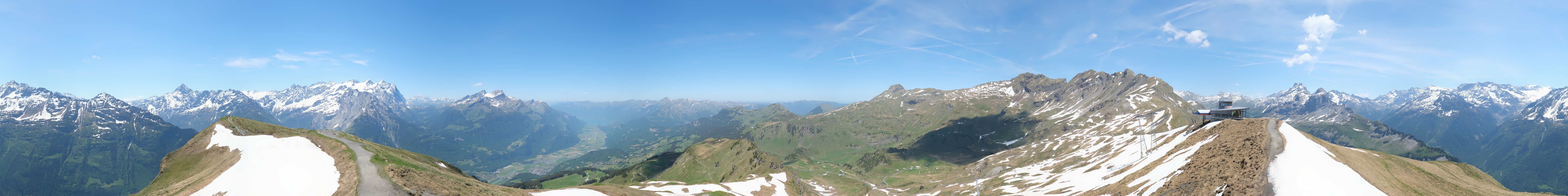 Archived image Webcam Roundshot Meiringen Hasliberg Alpen Tower