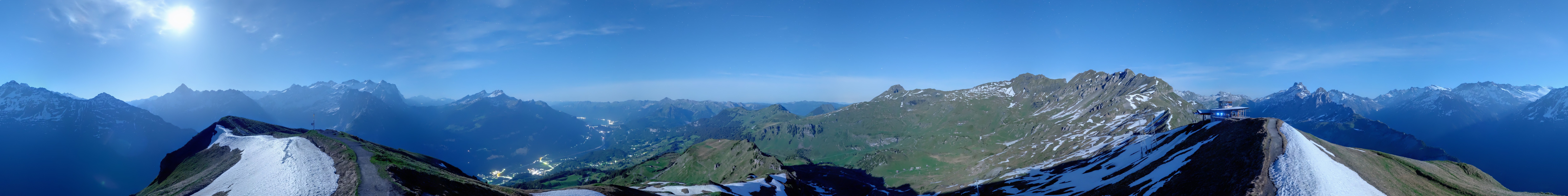 Archived image Webcam Roundshot Meiringen Hasliberg Alpen Tower