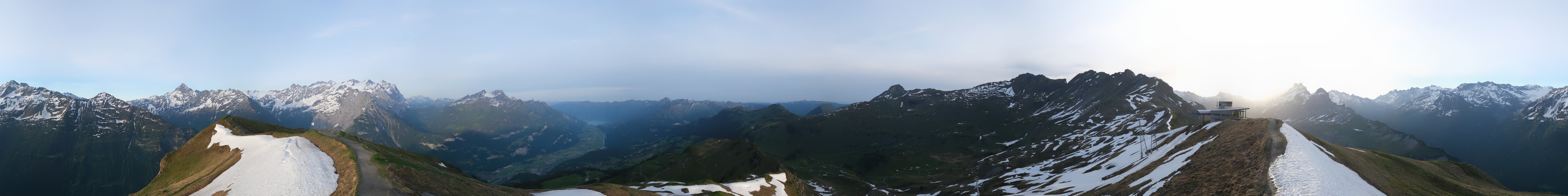 Archived image Webcam Roundshot Meiringen Hasliberg Alpen Tower