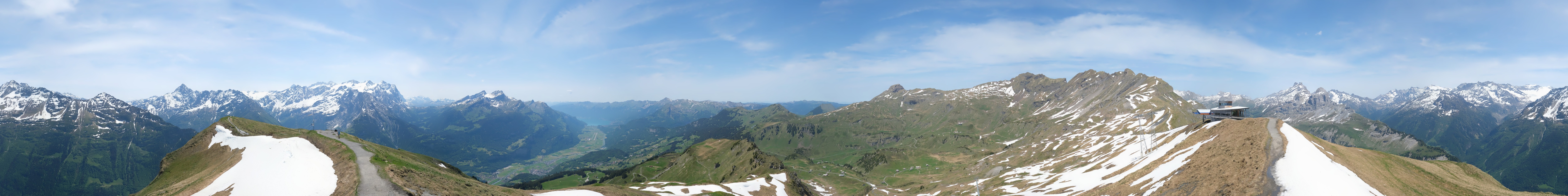 Archived image Webcam Roundshot Meiringen Hasliberg Alpen Tower
