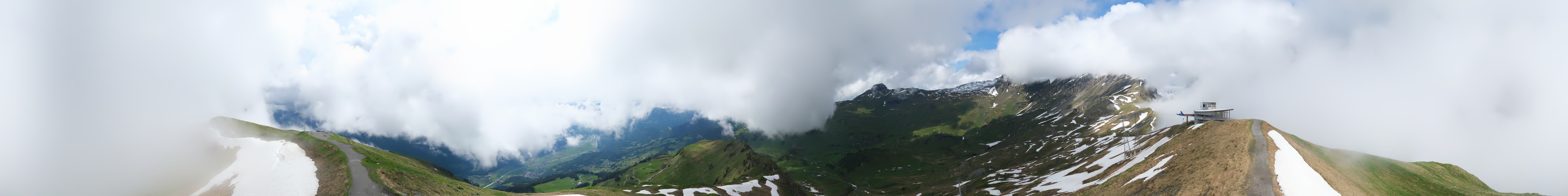Archiv Foto Webcam Meiringen Hasliberg Alpen Tower
