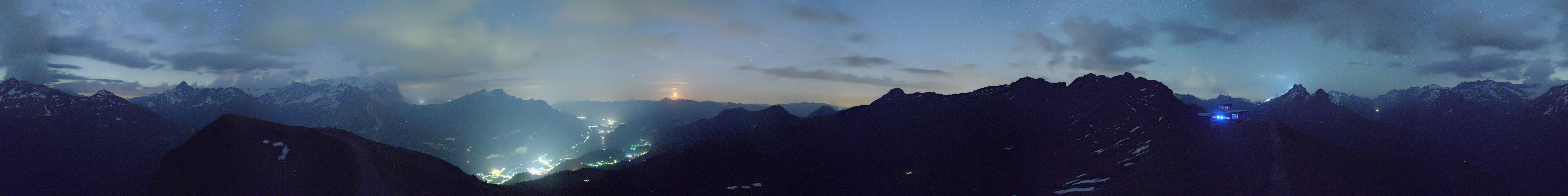 Archived image Webcam Roundshot Meiringen Hasliberg Alpen Tower