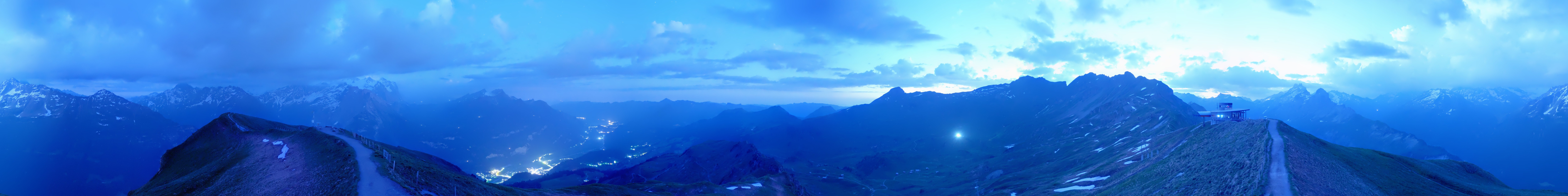 Archiv Foto Webcam Meiringen Hasliberg Alpen Tower
